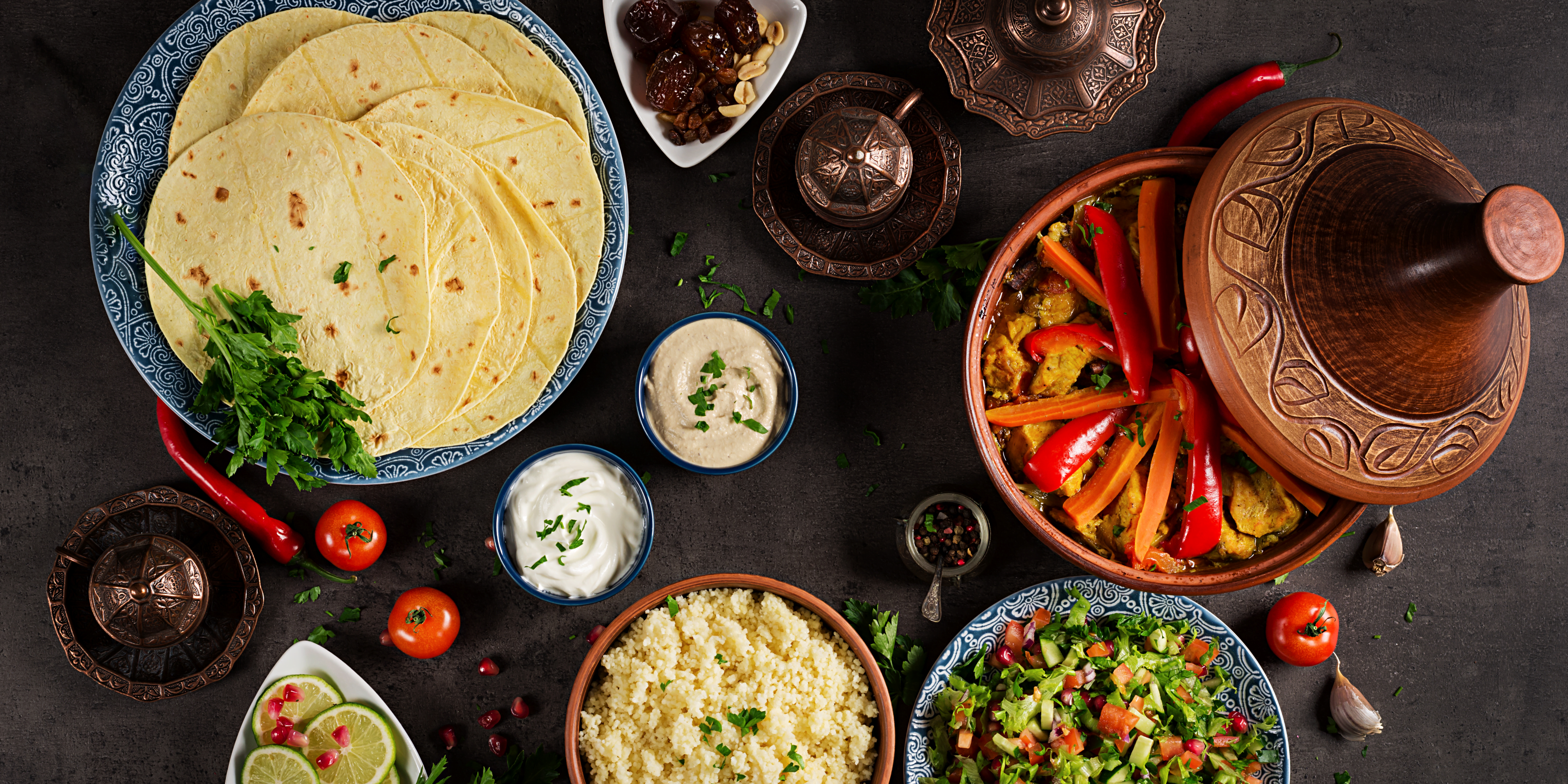 المأكولات العربية